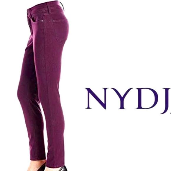 NYDJ bootcut magenta jeans - Picture 1 of 5